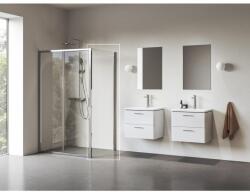 RAVAK Blix II NBLPS 90 fix oldalfal krómhatású+transparent 9BM70C00Z1 (9BM70C00Z1)