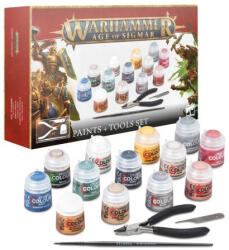Warhammer Age of Sigmar: Paints + Tools Set