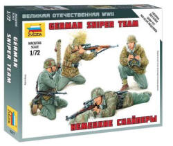Zvezda German Sniper Team Military small sets makett 1: 72 (6217_Z)