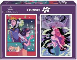 Educa Puzzle Villains versus Princesses Disney Educa 2x500 darabos és Fix ragasztó (20278)