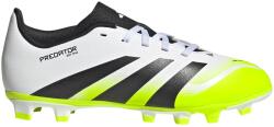 adidas Юношески футболни бутонки Adidas Predator 4 Juniors Firm Ground Football Boots - White/Blk/Lemon