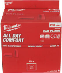 Milwaukee Füldugó - összesodorható - 200 pár (4932480465) - platinashop