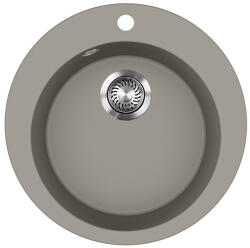 Evido Tondo kerek gránit mosogató átm. 505 platina, 442067