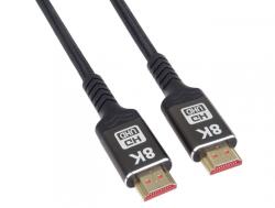  Cablu Ultra High Speed HDMI 8K60Hz/4K120Hz 5m brodat Negru, kphdm21b5 (KPHDM21B5)