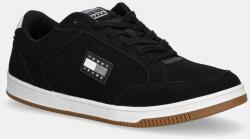Tommy Jeans velúr sportcipő TJM CUPSOLE LONG LACE SKATE fekete, EM0EM01602 - fekete Férfi 43