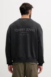 Tommy Hilfiger pamut melegítőfelső szürke, nyomott mintás, DM0DM22079 - szürke L