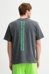 Adidas pamut póló x Mercedes - szürke M - answear - 18 790 Ft