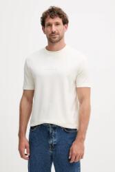 Karl Lagerfeld pamut póló - bézs XL - answear - 25 990 Ft