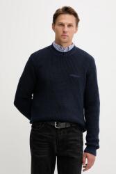 Tommy Hilfiger pamut pulóver - sötétkék S - answear - 29 990 Ft