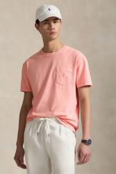 Ralph Lauren pamut póló Tee - rózsaszín S