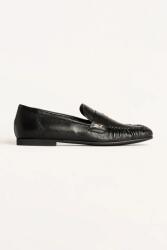 Karl Lagerfeld velúr mokaszin ELEIA Loafer fekete, lapos talpú, KL41121 - fekete Női 39