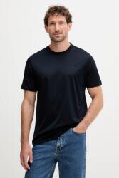 Karl Lagerfeld pamut póló - sötétkék S - answear - 28 990 Ft