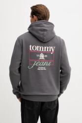 Tommy Hilfiger felső szürke, nyomott mintás, kapucnis, DM0DM22085 - szürke L - answear - 39 990 Ft