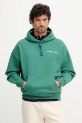 Ralph Lauren felső Long Sleeve Sweatshirt zöld, sima, kapucnis, 710961135 - zöld M