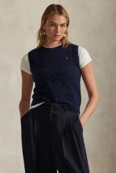 Ralph Lauren kasmír mellény sötétkék, 211972134 - sötétkék M