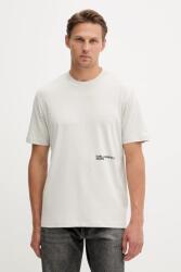 Karl Lagerfeld Jeans pamut póló - bézs M - answear - 15 490 Ft