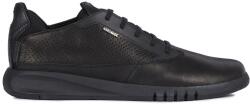 GEOX bőr cipő U AERANTIS A - fekete Férfi 44
