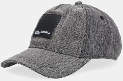 Karl Lagerfeld Jeans pamut baseball sapka - szürke Univerzális méret - answear - 15 590 Ft