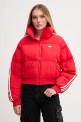 adidas Originals rövid kabát Cropped Puffer piros, átmeneti, JX2966 - piros XXS