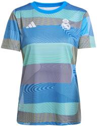 adidas Real Madrid Pre Match Shirt 2025 2026 Womens - Blue