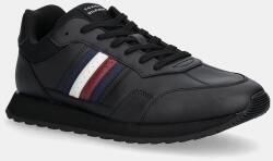 Tommy Hilfiger sportcipő NEW RUNNER EVA LTH STRIPES fekete, FM0FM05637 - fekete Férfi 40