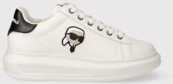 KARL LAGERFELD bőr sportcipő KAPRI - fehér Női 35 - answear - 50 990 Ft