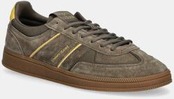 Tommy Jeans velúr sportcipő THE GREENWICH EDGE SUEDE - zöld Férfi 45