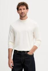 KARL LAGERFELD pamut hosszúujjú bézs, sima, 554226.755022 - bézs S