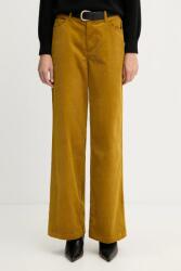 Liu Jo kordbársony nadrág - sárga 36