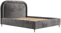 Maison de Reve Antracitszürke kárpitozott MIJA kétszemélyes ágy 180 x 200 cm-es ágyneműtartóval (MIJA180_MDR_P0_LOT16_M0_NF_T0_L26)