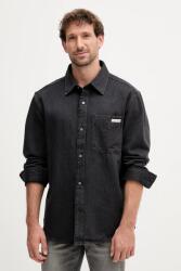 Calvin Klein farmering galléros, fekete, regular, LV04RD765G - fekete XS