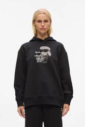 KARL LAGERFELD pamut melegítőfelső - fekete XXL - answear - 61 990 Ft