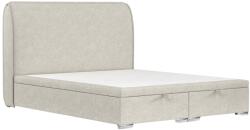 Maison de Reve NOHO szürke-bézs kárpitozott kétszemélyes ágy, 180 x 200 cm, tárolóval (NOHO180_MDR_P0_ALT03_M0_NF_T0_L10)