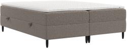 Maison de Reve Barna kárpitozott boxspring ágy MALTE 180 x 200 cm (MALTE180_MDR_P0_BBL04_M3_BBL04_T12_L32)