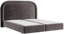 Maison de Reve Barna bársony boxspring ágy HAVANA 140 x 200 cm (HAVANA140_MDR_P0_TNW26_M1_NF_T0_L25)