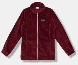 Columbia gyapjú pulóver Benton Springs - burgundia 164