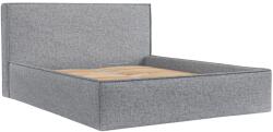 Maison de Reve Szürke kárpitozott LOUNGE L kétszemélyes ágy 180 x 200 cm ágyneműtartóval (LOUNGEL180_MDR_P0_ALT16_M0_NF_T0_L1)