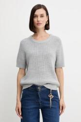 Michael Kors gyapjú pulóver bézs, MF4612JF2G - szürke L