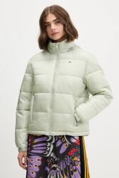 Tommy Jeans rövid kabát - zöld XS - answear - 56 990 Ft