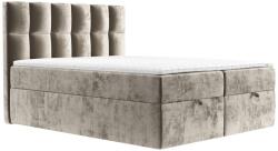 Maison de Reve Bézs kárpitozott ágy ESSENCE 200 x 200 cm, boxspring (ESSENCE200_MDR_P0_LOT30_M3_LOT30_T13_L1_1)