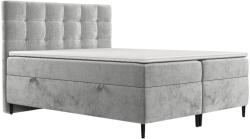Maison de Reve Világosszürke kárpitozott ágy URBANEO 140 x 200 cm, boxspring (URBANEO140_MDR_P0_LOT06_M3_LOT06_T13_L59)