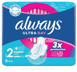 Always Intim betét UltraDay 8db Super - vegyesbolt