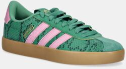 Adidas bőr sportcipő VL Court 3.0 - zöld Női 40 2/3