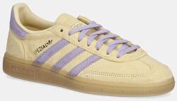 Adidas velúr sportcipő Handball Spezial W sárga, JR3617 - sárga Női 41 1/3