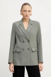 Guess zakó FIONA szürke, sima, kétsoros gombolású, W5YN20 WH9Y2 - szürke L