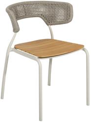 mindo Bézs kerti szék No. 101 Mindo teakfa ülőfelülettel (30017-010-591)