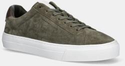 Tommy Hilfiger velúr sportcipő PREMIUM DRESS CUPSOLE SUEDE - zöld Férfi 42