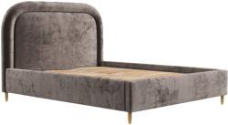 Maison de Reve Barna kárpitozott MIJA kétszemélyes ágy 160 x 200 cm ágyneműtartóval (MIJA160_MDR_P0_LOT39_M0_NF_T0_L26)