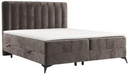 Maison de Reve Barna kárpitozott boxspring ágy AGGAZ 160 x 200 cm (AGGAZ160_MDR_P0_LOT39_M1_LOT39_T3_L4)