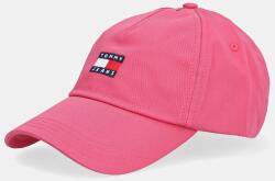 Tommy Jeans pamut baseball sapka - rózsaszín Univerzális méret - answear - 15 990 Ft